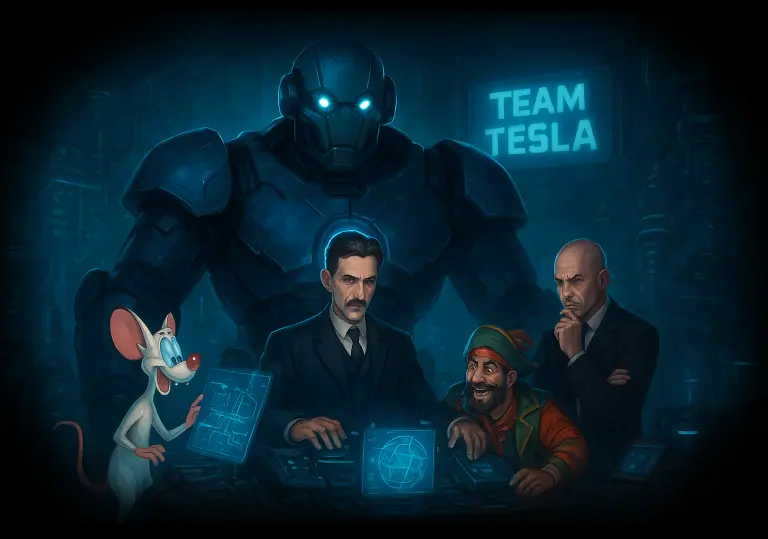 #teamTesla work in progress